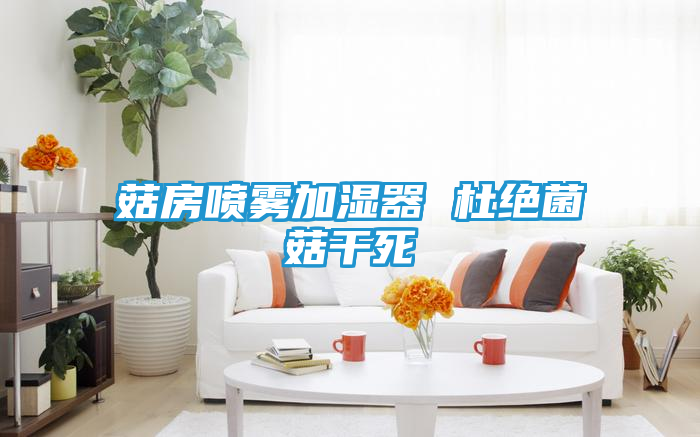 菇房喷雾加湿器 杜绝菌菇干死