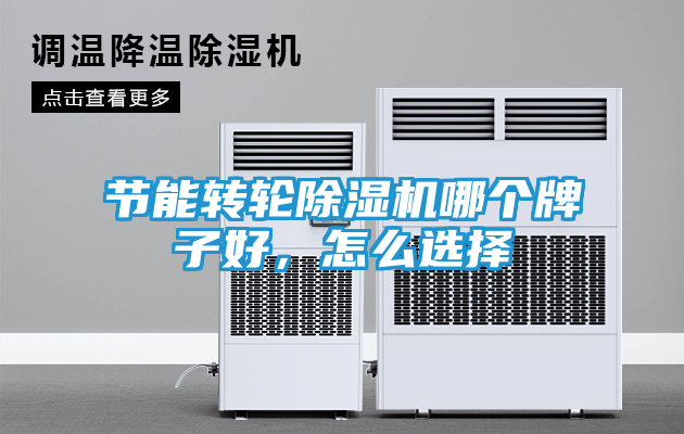 节能转轮除湿机哪个牌子好，怎么选择