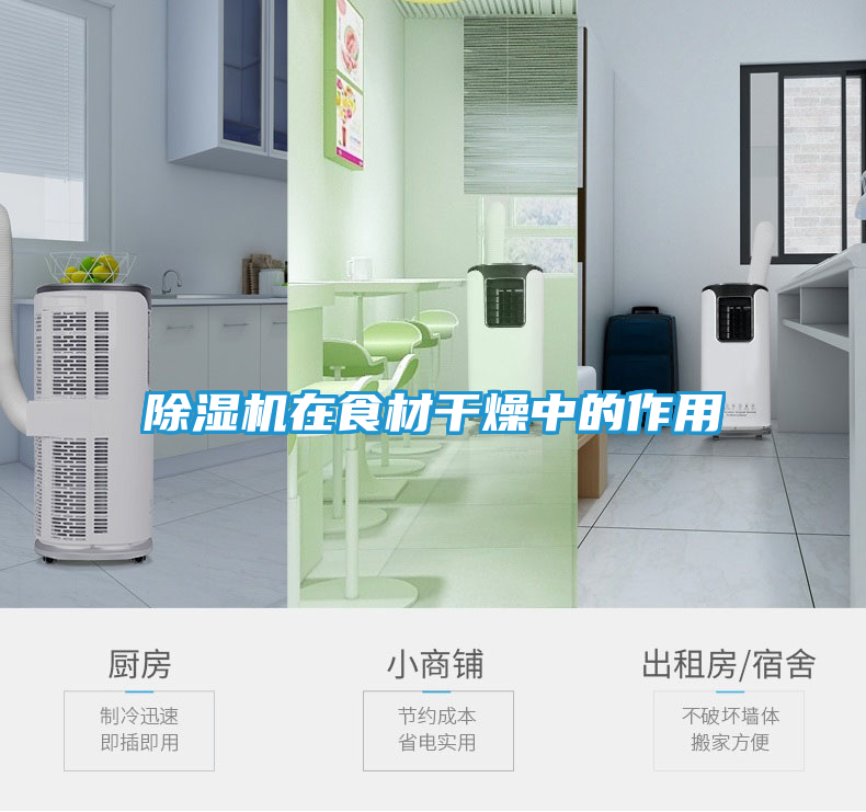 除湿机在食材干燥中的作用