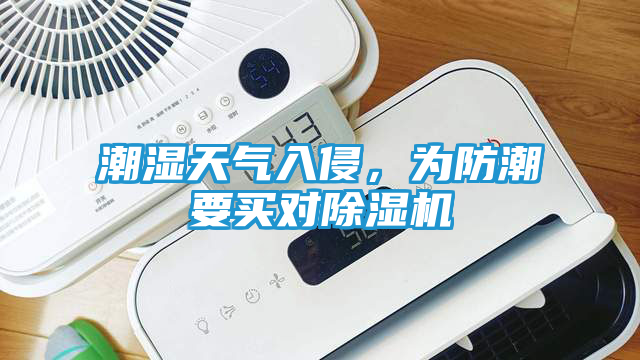 潮湿天气入侵，为防潮要买对除湿机