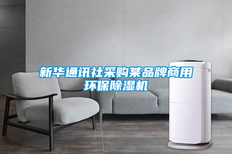 新华通讯社采购某品牌商用环保除湿机