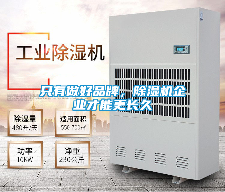 只有做好品牌，除湿机企业才能更长久