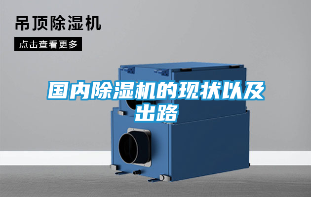 国内除湿机的现状以及出路