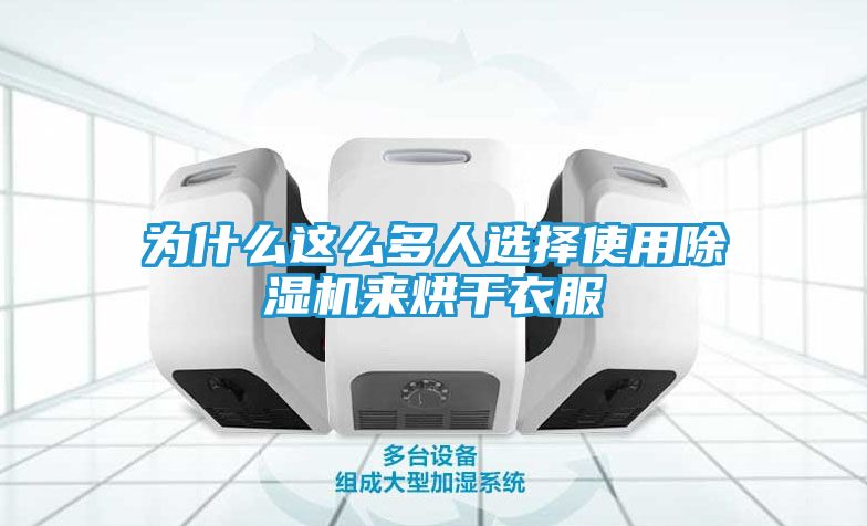 为什么这么多人选择使用除湿机来烘干衣服