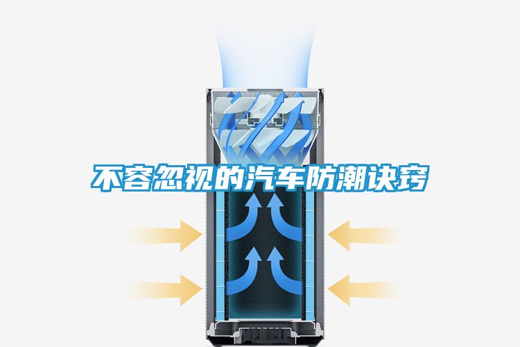 不容忽视的汽车防潮诀窍