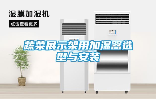 蔬菜展示架用加湿器选型与安装