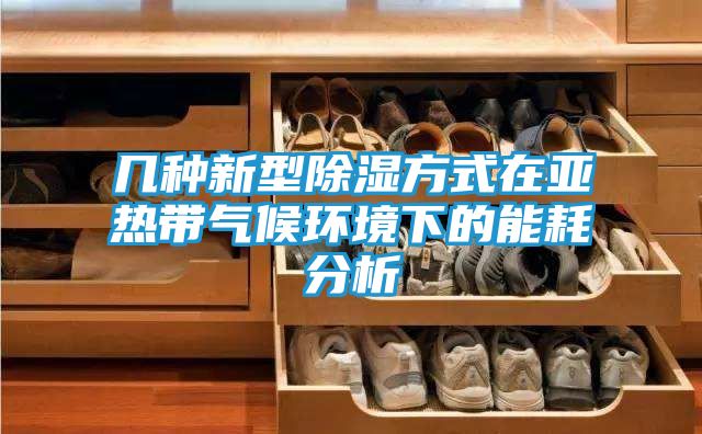 几种新型除湿方式在亚热带气候环境下的能耗分析