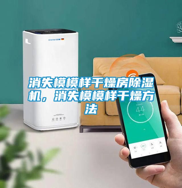 消失模模样干燥房除湿机，消失模模样干燥方法
