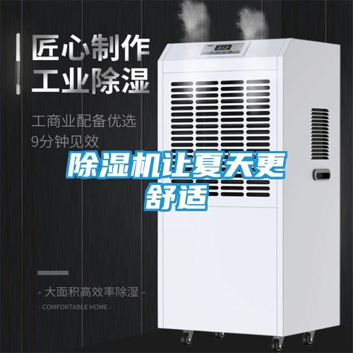 除湿机让夏天更舒适