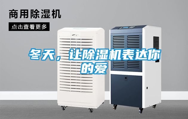冬天，让除湿机表达你的爱