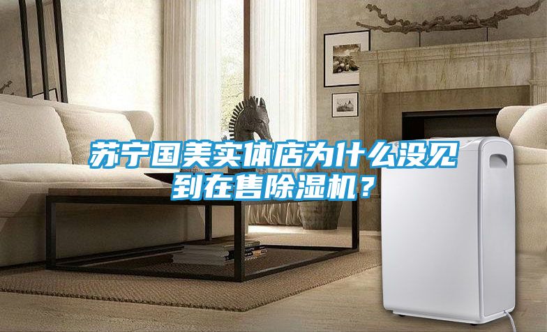 苏宁国美实体店为什么没见到在售除湿机？