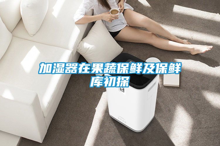 加湿器在果蔬保鲜及保鲜库初探