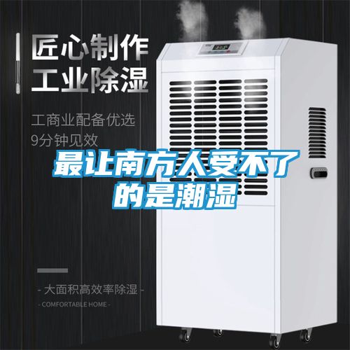 最让南方人受不了的是潮湿