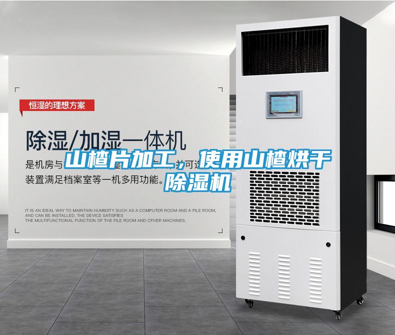 山楂片加工，使用山楂烘干除湿机