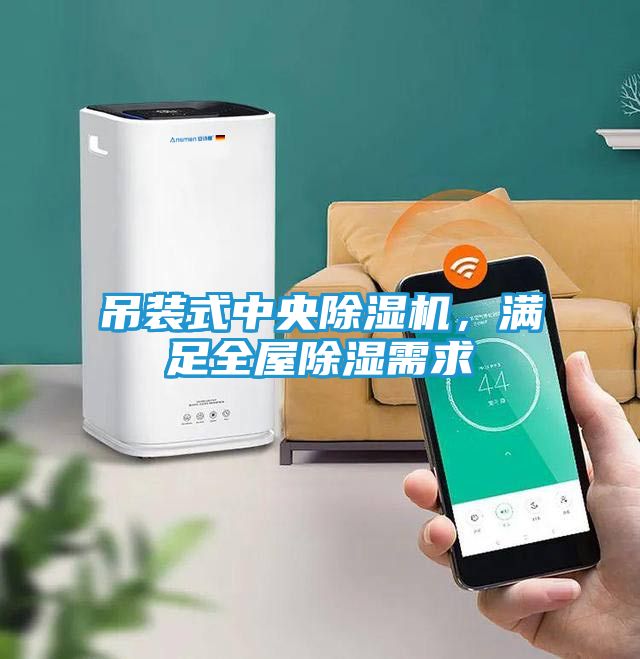 吊装式中央除湿机，满足全屋除湿需求