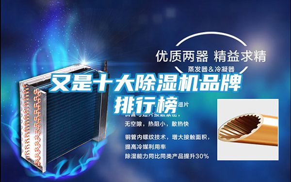 又是十大除湿机品牌排行榜