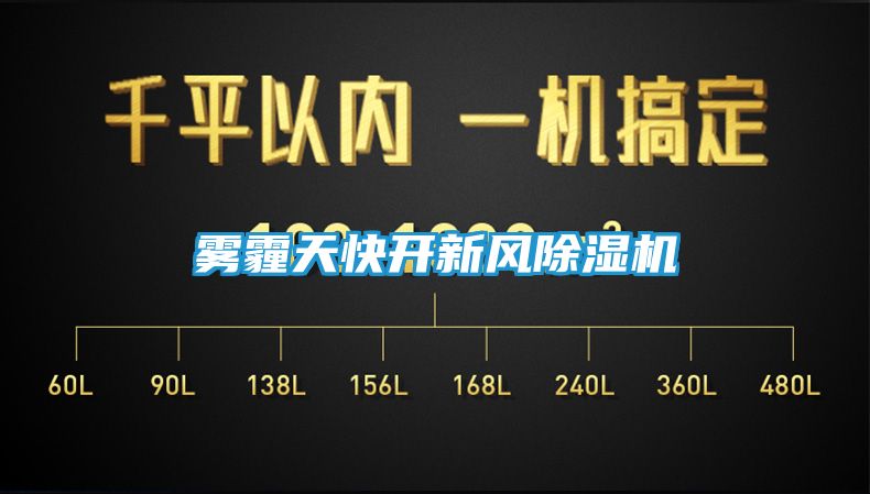 雾霾天快开新风除湿机