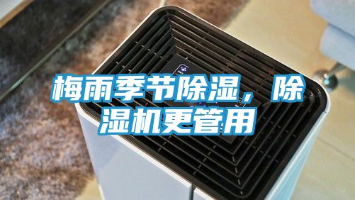 梅雨季节除湿，除湿机更管用