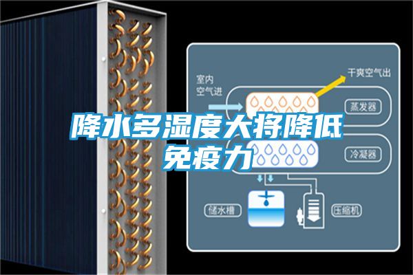 降水多湿度大将降低免疫力