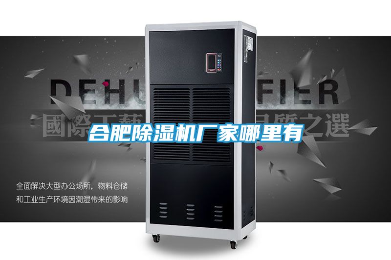 合肥除湿机厂家哪里有