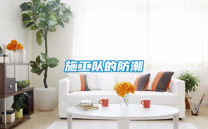 施工队的防潮