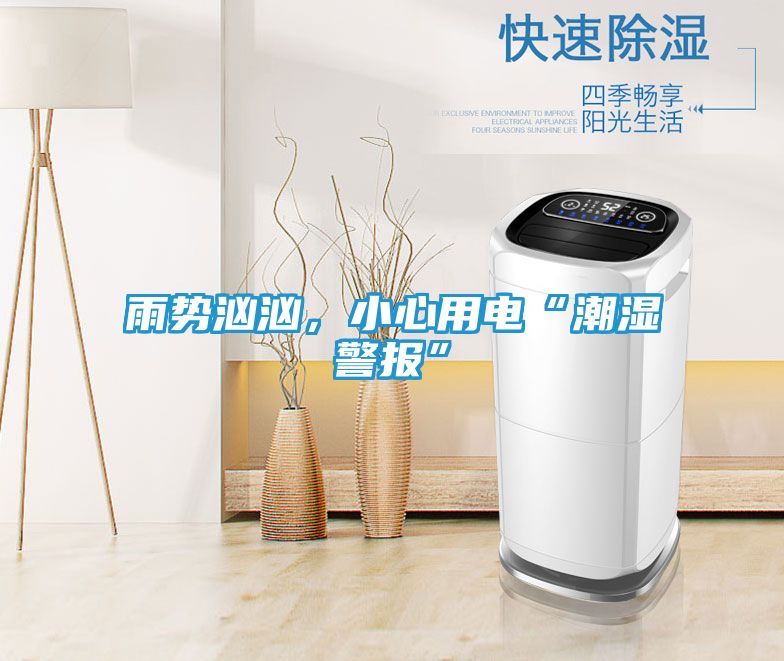 雨势汹汹，小心用电“潮湿警报”