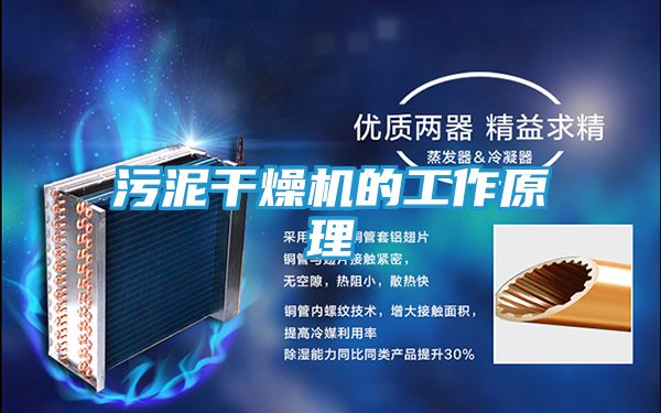污泥干燥机的工作原理