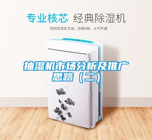 抽湿机市场分析及推广思路（二）