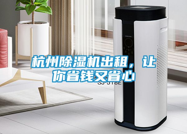 杭州除湿机出租，让你省钱又省心