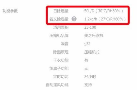 除湿机里的猫腻:两个除湿量怎么选?