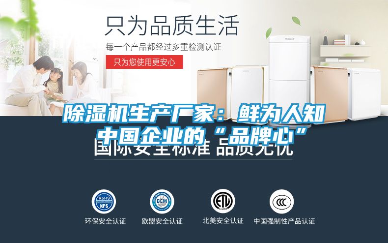 除湿机生产厂家：鲜为人知 中国企业的“品牌心”
