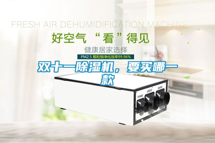 双十一除湿机，要买哪一款