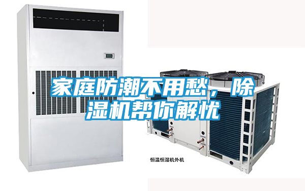 家庭防潮不用愁，除湿机帮你解忧
