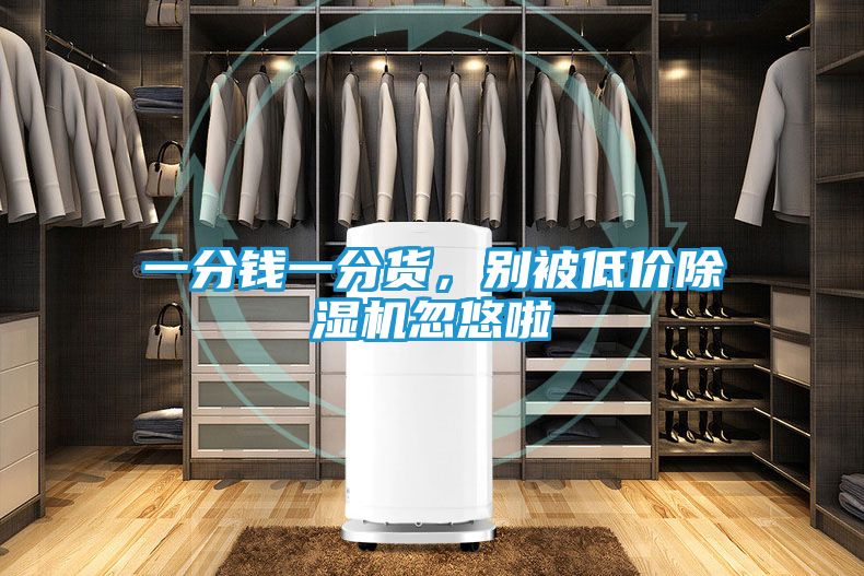 一分钱一分货，别被低价除湿机忽悠啦