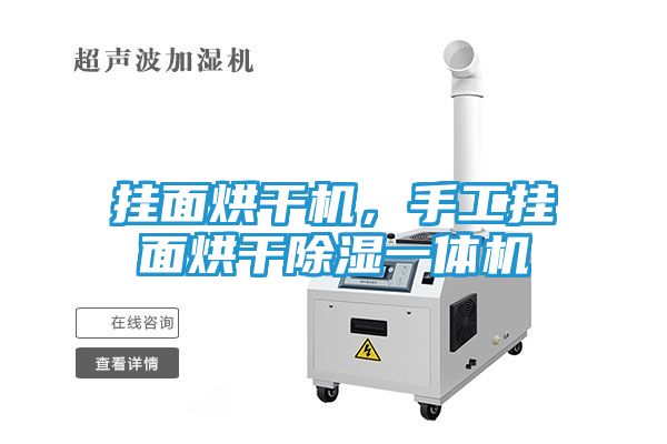 挂面烘干机，手工挂面烘干除湿一体机