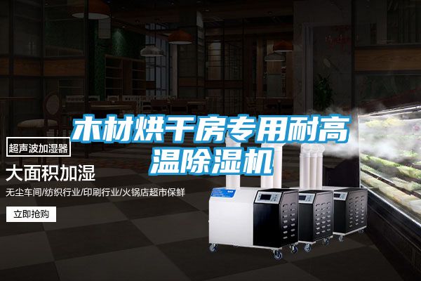 木材烘干房专用耐高温除湿机