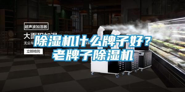 除湿机什么牌子好?老牌子除湿机