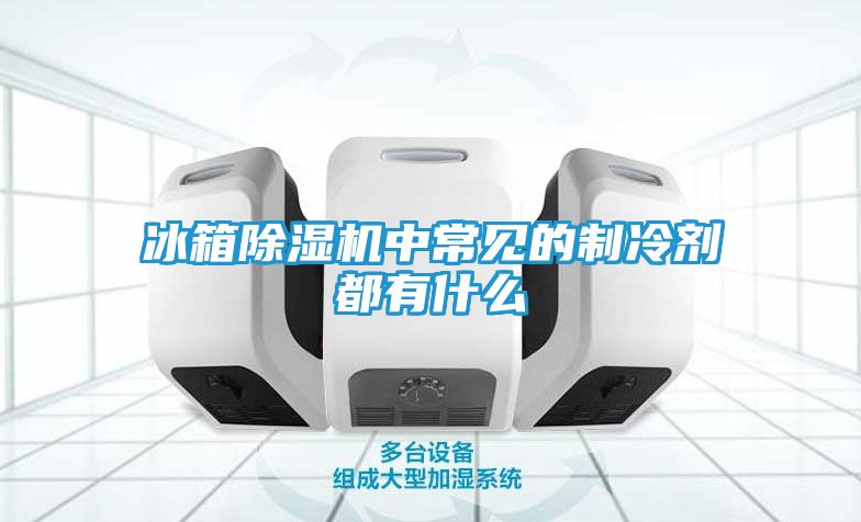 冰箱除湿机中常见的制冷剂都有什么