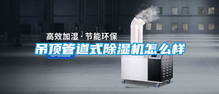 吊顶管道式除湿机怎么样