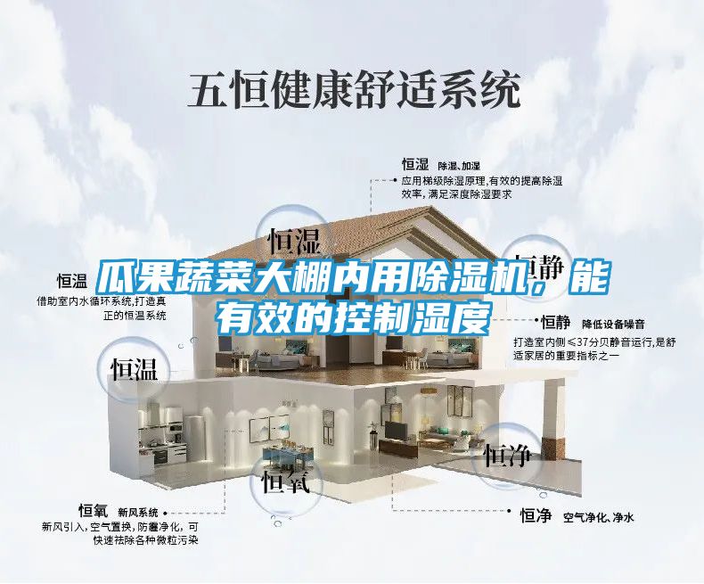 瓜果蔬菜大棚内用除湿机，能有效的控制湿度