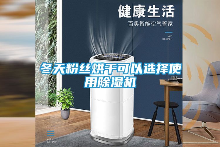 冬天粉丝烘干可以选择使用除湿机