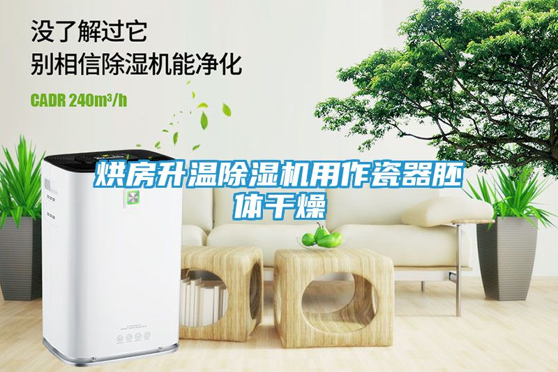 烘房升温除湿机用作瓷器胚体干燥