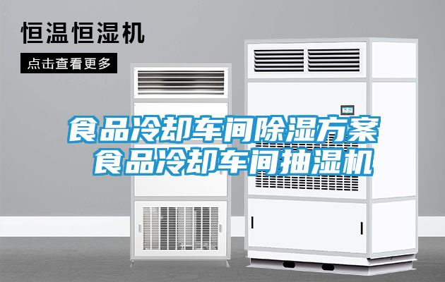 食品冷却车间除湿方案 食品冷却车间抽湿机