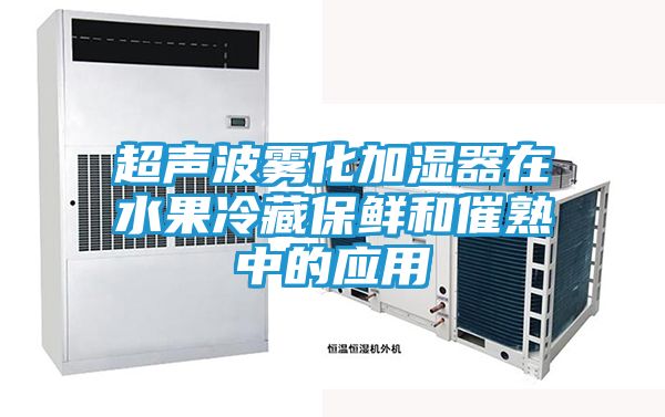 超声波雾化加湿器在水果冷藏保鲜和催熟中的应用
