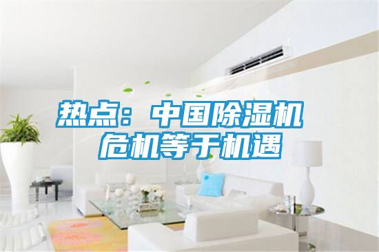 热点：中国除湿机 危机等于机遇