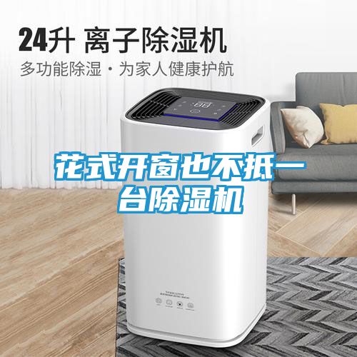 花式开窗也不抵一台除湿机