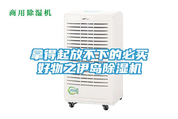 拿得起放不下的必买好物之伊岛除湿机