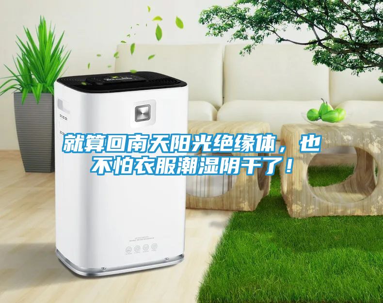 就算回南天阳光绝缘体，也不怕衣服潮湿阴干了！