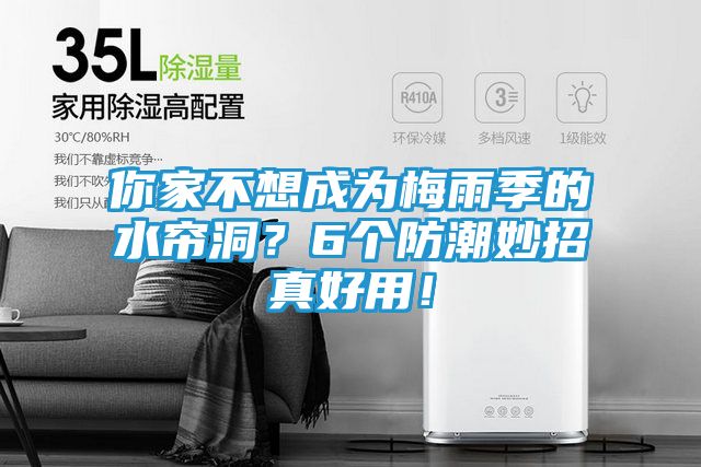 你家不想成为梅雨季的水帘洞？6个防潮妙招真好用！