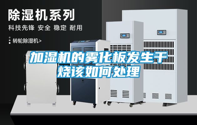 加湿机的雾化板发生干烧该如何处理